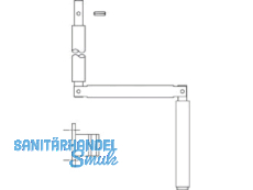 Knickkurbel EV1 komplett mit Halter K-13162-00-0-1