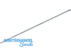 Zugstange 10mm 1300mm mit Gewinde hell verzinkt   8301070130