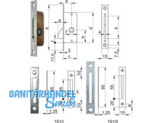 Einstemmzunge 150/15 VZ