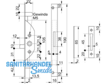 Einstecktrieb WG 155M/13 VZ LI