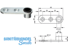 Stangenfhrungsplatte B 9019 0001