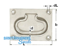 Kistengriff verzinkt Art. 84 / Nr. 440 140 mm