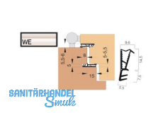 Haustrdichtung KB Goll SF1017-WE/KB weiss, VPE 7 lfm