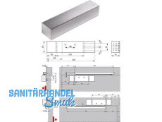 Trschliesser Dorma TS 92-B, EN 2-4 braun, ohne Gleitschiene