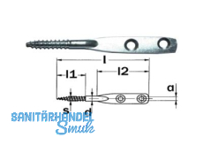 Blattschraube 80mm verzinkt 075.000080.00