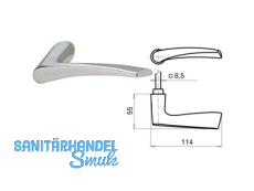 Drckerpaar, Vierkantstift lose 8,5 mm, Trstrke 38 - 43 mm