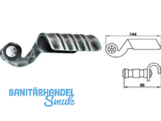 Drckerlochteil rechts, ohne Vierkantstift