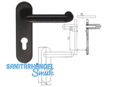 Drcker/Drcker 23 Eco-FS schwarz U-Form Kurzschild