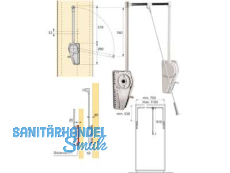 Kleiderlift Duo Lift 18 Belastbarkeit 12 - 18 kg 9079882