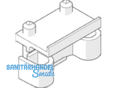 Schienenpuffer Hawa unten mit Schraube 10616