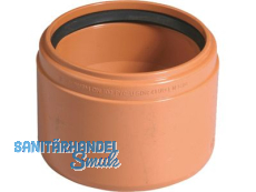 PVC-Kanal bergang KGUSM m.Rollring DN 200  PVC/Steinzeugmuffe  Nr.4423