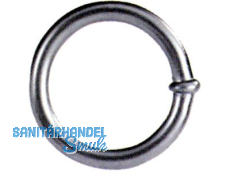 Ring geschweit Draht 3 mm, ID = 16,5 mm verzinkt, 4 Stk/KTE 89991