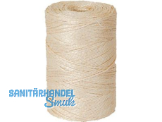 Sisalkordel 500/3-fach Strke ca.3,2mm 1 kg (m/EH ca.165m) Reikraft ca.120kg