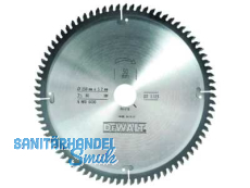 Sgeblatt HM Dewalt 250mm DT 4287-QZ Z 80 TFZ