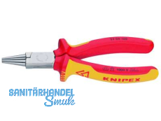 Rundzange Knipex 2206/160 VDE chrom/isol.