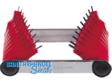 Dsenlehre Format   1,5-3,0mm mit 16 Stiften 44730030