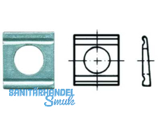 Keilscheibe verzinkt DIN 434 M 24