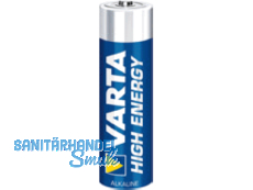 Varta-Mignonzelle Alkali 4906 AA LR6 (Sb=4 Stk.) blau