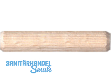 Holzdbel geriffelt  8mm 2 607 000 446  (Pkt.= 40 Stk)