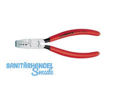 Adernendhlsenzange Knipex 145mm 9761/145A pol./Plast.