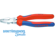 Kraftkombizange Knipex 200mm 0205 chr./isol.PVC starkwandig