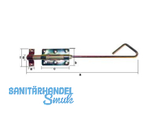 Bolzen-Stangenriegel 269 gelb verzinkt