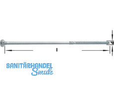 Holzbauschraube Dual Drive TX 30 8.0 x 60 SK-Kopf + Tx-Antrieb