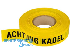 Warnband (Rll.= 250 m) Achtung Kabel\