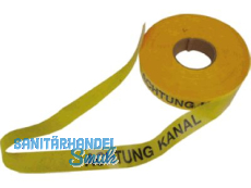 Warnband (Rll.= 250 m) Achtung Druckleitung\