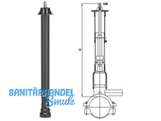 Einbauset EBS 0,8-1,2 mtr. fr Druckanbohrventile T-615335V