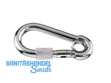 Karabiner m. Schraubsicherung 89762 70x7  1 Stk/KTE