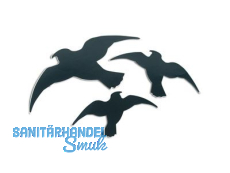 Vogelsilhouette  Nr.07116 Inhalt 3 Stk.