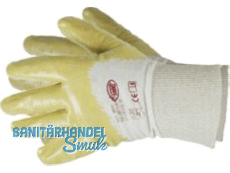 Arbeitshandschuh Gelbstar Nitril Gr.10