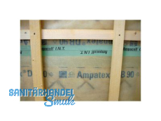 AMPATEX Dampfbremse DB 90 kurz 1,5 x 25m f.Innen inkl. 1 x Ampacoll INT RL 37,5m2