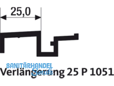 Thermostep Trittschwelle GU Gr.67 P 1051 EV1 9-27968-67-0-1