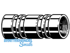 Viega Geopress Kupplung mit SC-Contur,Rotguss 9615  DN 50