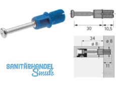 Schnellmontagedbel Rapid S DU 325 Spreizmuffe fr Bohr- 8 mm 47458