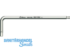 Winkelschraubendreher INOX 3950 PKL SW 3,0mm 20x126 mm m.Kugelk. 022703