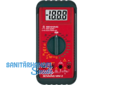 Multimeter Digital MM2 Batt. 1x9V 0.1-1000V  55870005