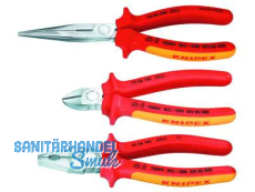 Zangen-Satz Knipex 3-teilig VDE-Griff 002012