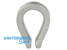 Niro-Seilkausche 4 mm  89772 2 Stk/KTE