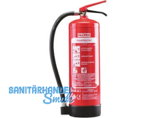 Schaumfeuerlscher Gloria SD 6L m.Wandhaken Brandklasse AB  NORM EN3