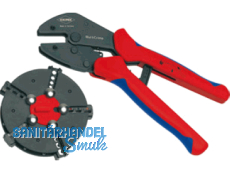 Crimpzange Multi Crimp 250mm mit Wechselmagazin Knipex 97 33 02