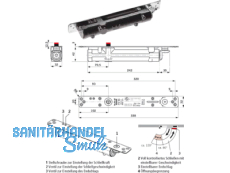 Trschliesser Dorma ITS 96 mit Achse 4mm verlngert, ohne Gleitschiene EN 2-4