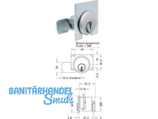 Blechmontagezylinder EPS ZB 27 Ni