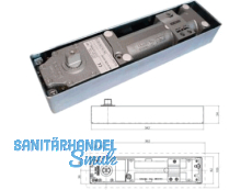 Boden-Trschlieer GEZE TS 550 NV mit Zementkasten   123950