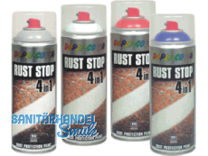 Rostschutzspray 4in1 Rust Stop 400ml RAL7035 lichtgrau VOC=78,19%