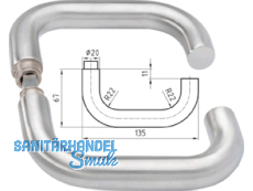 Drckerpaar 5064 Oslo 8,5 mm TS 40 mm Edelstahl 402326