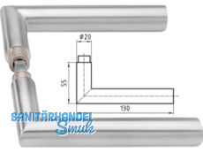 Drckerpaar 5071 Memphis 8,5 mm TS 40 mm Edelstahl 403005