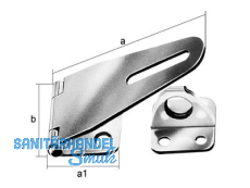 Sicherheitsberfalle 80 x 37 mm rostfrei V-10090080